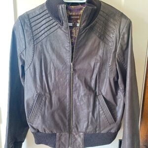 Danier Brown Leather Jacket